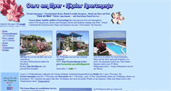 Desktop Screenshot of ferienwohnungen-insel-kreta.de
